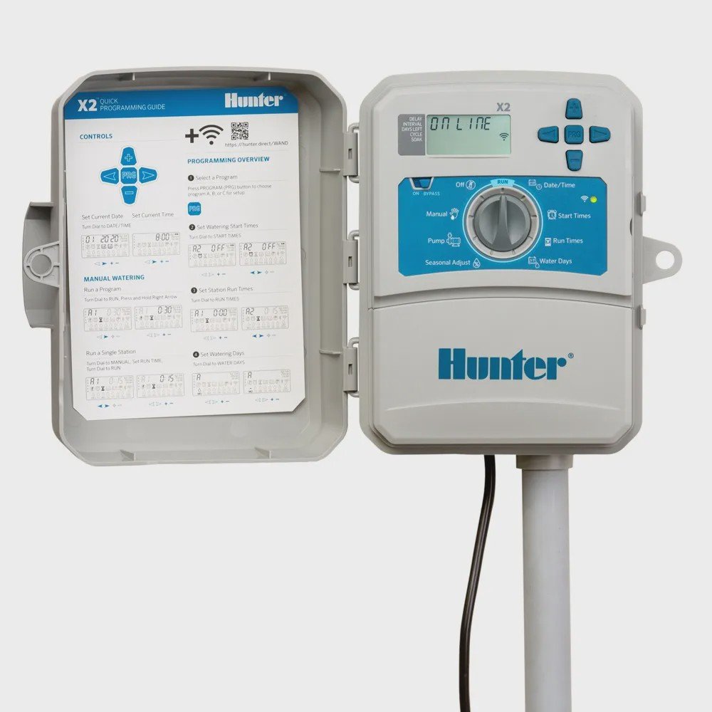 LM-88594220_img01 Programador Hunter X2-401 exterior 4 estações compatível com WiFi - Image 1